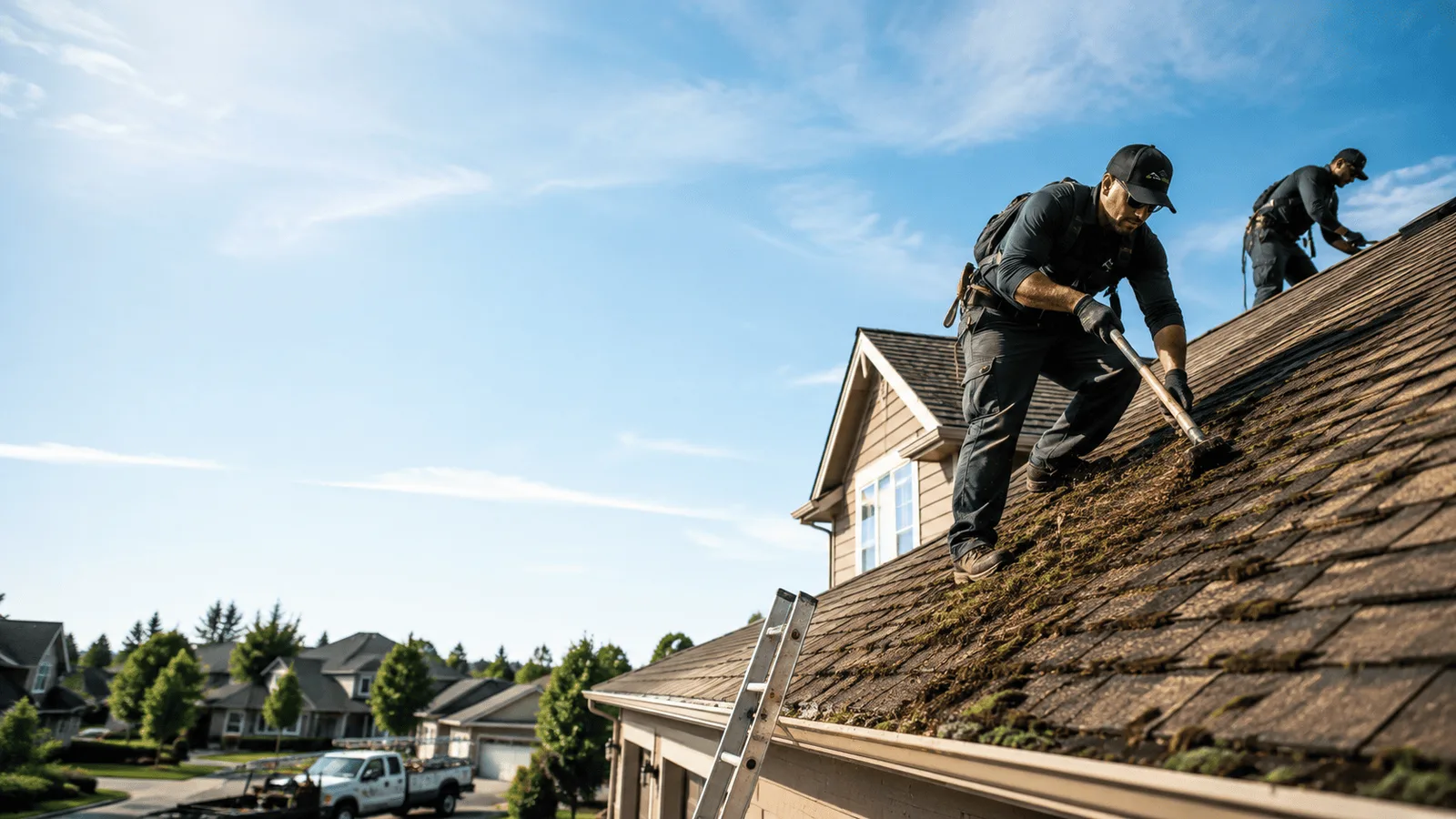 Roof Moss Removal in Oakley, KS near me